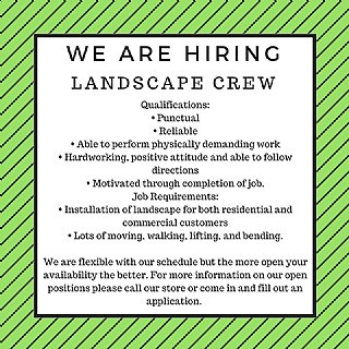 HiringLandscapeCrew AmericanTree