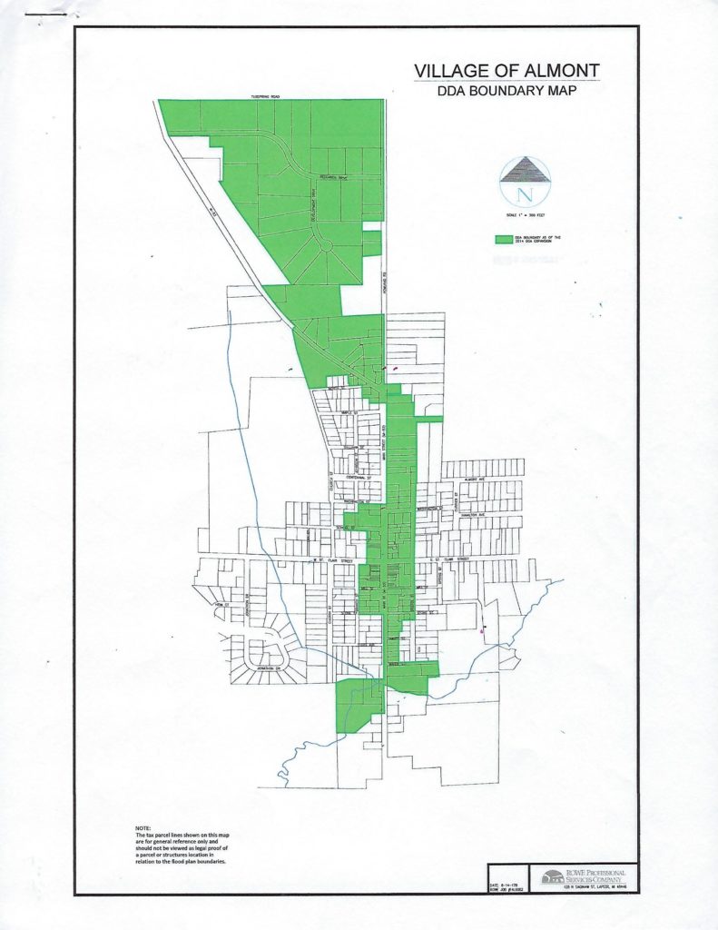 DDA District Map Updated