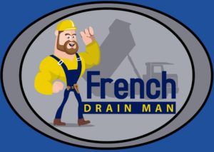 french drain man almont mi