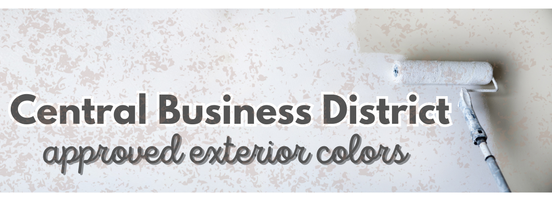 central business district paint colors