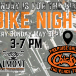 Sunday bike night event at Chicky's Saloon.