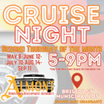 Cruise Night event details and schedule.