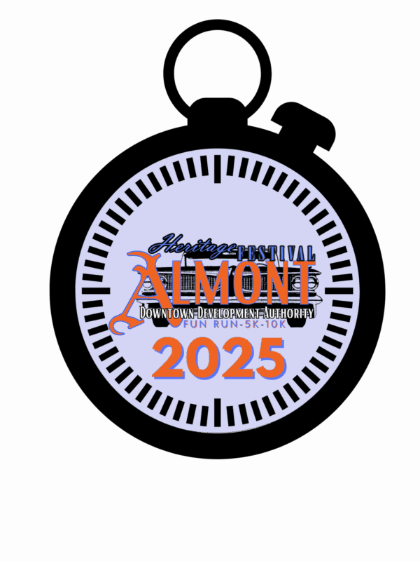 Almont Heritage Festival 2025 logo.